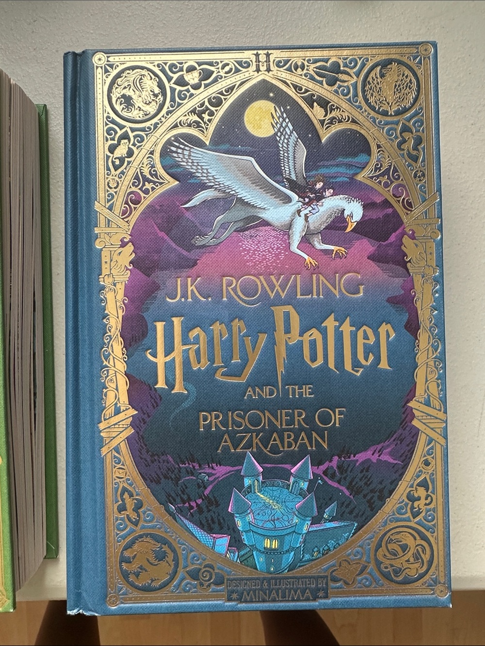 J.K. Rowling Harry Potter Hardcover Collector Set - Red, Green, Blue Editions - Picture 4 of 7